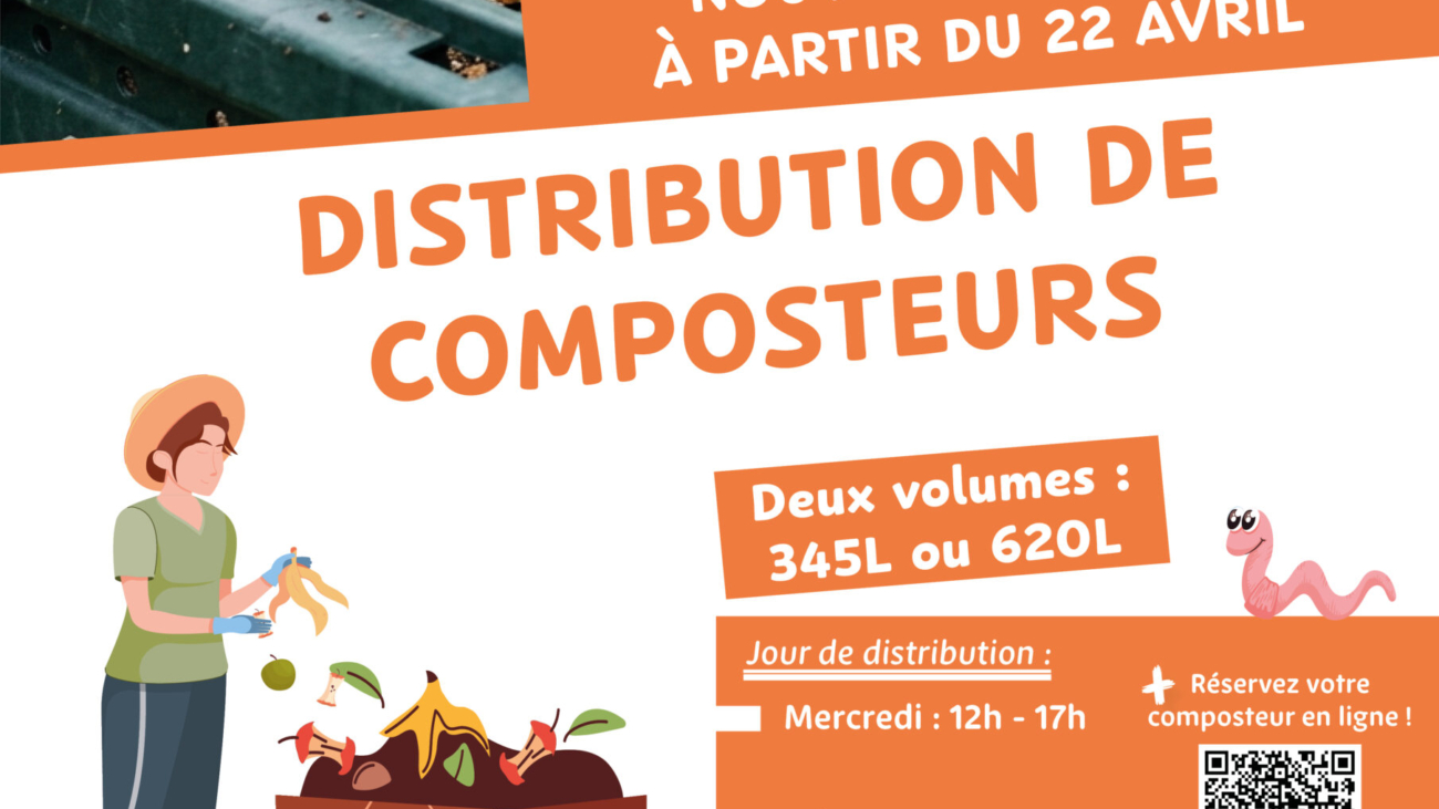 AFFICHE DISTRIBUTION COMPOSTEURS MARS 2026