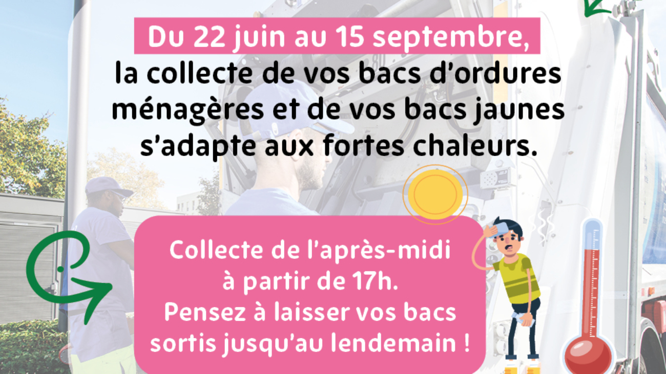 Infos sictom - collectes d'été
